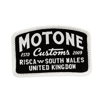 cafe 4 racer - Motone BOBBER RISCA WALES Našívací Motone nášivka - Motone Nášivky 