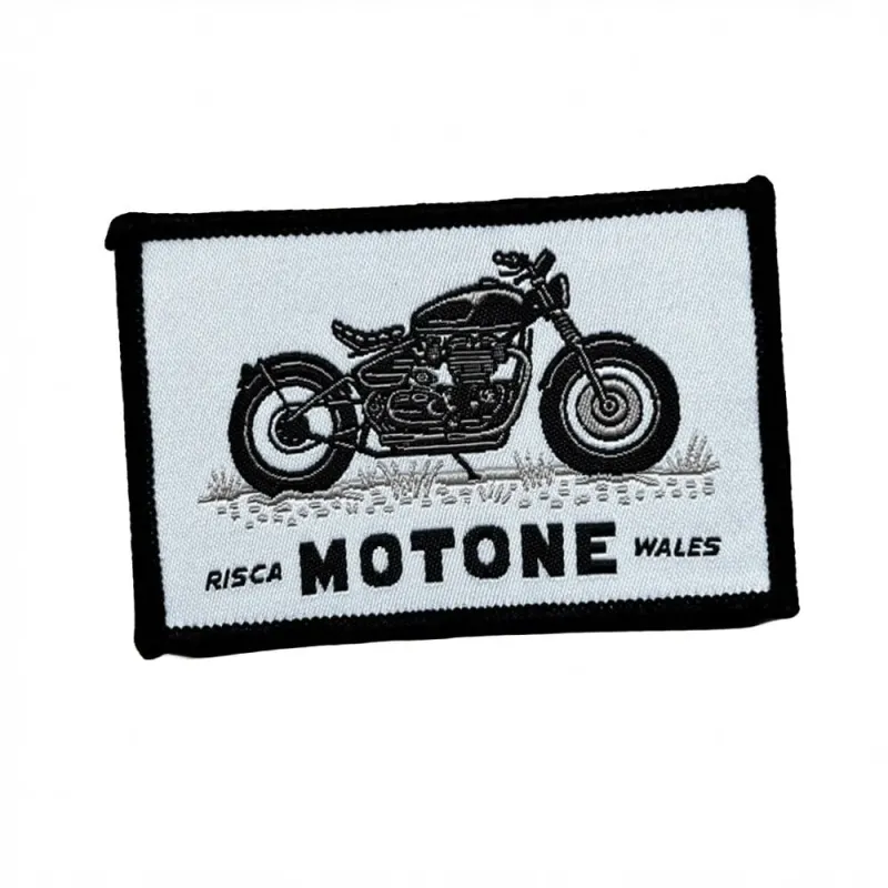 cafe 4 racer - Motone BOBBER RISCA WALES Našiť Motone Nálepka - Motone Nášivky 