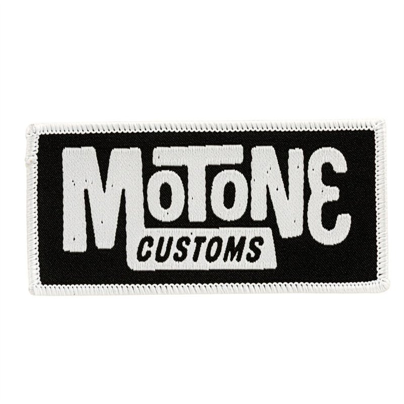 cafe 4 racer - Motone BLOCKLOGO Našiť Motone Náplasť - Motone Nášivky 
