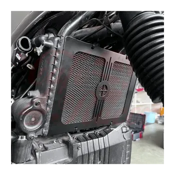 cafe 4 racer - Kryt chladiče Grill BMW K100/75/K1100/K1 Alu - Cafe4Racer Kryt chladiče 