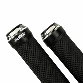 cafe 4 racer - SHIN YO bar-end-indicator BULLS´ EYE Chrome - red lens - Shin Yo Bar end indicators 4054783023790