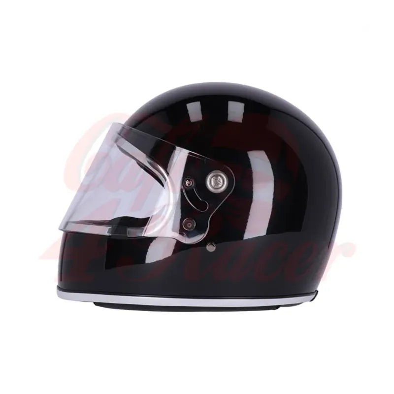 cafe 4 racer - Roeg Chase helmet gloss black - ROEG ROEG Full face 