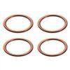 cafe 4 racer - BMW Gasket ring  11627662083 K75 K100 K1100 K1200 - 4 pcs 4x11627662083 - Cafe4Racer K100 exhaust parts 