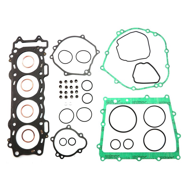 cafe 4 racer - Athena P400250870024 Engine gasket kit – Kawasaki Ninja ZX-10R 1000 04 - Athena Engine&Transmition&Clutch Gaskets 