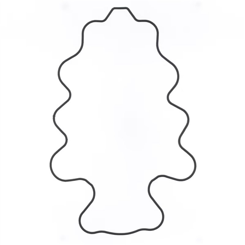 cafe 4 racer - Athena S410210015025 Valve cover gasket – Honda CB FOUR 500/CB 550 71-78 - Athena Engine&Transmition&Clutch Gaskets 