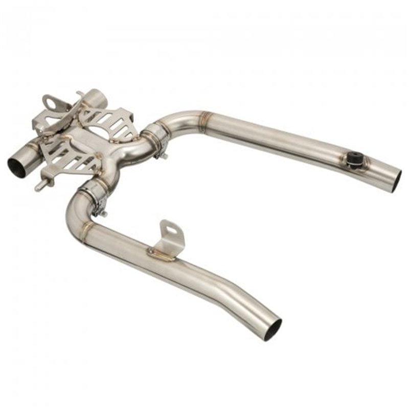 cafe 4 racer - Motone X-Pipe-Plus - Eur5 X-Pipe and Link Pipe Kit pro Speed ​​Twin 1200/Thruxton RS/TFC - Motone Triumph Bonneville 