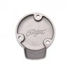 cafe 4 racer - TPS Carb/Throttle Body Cover - Pair - Ribbed/Finned - Shot Blast - Motone Triumph Bonneville 