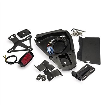 cafe 4 racer - Motone Tail Tidy Kit V3 - Street Twin/Street Scrambler/T100/T120 - GORT Light Gloss Black  - Motone Bonneville T120 2016-NOW 