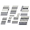 Screws4Bikes MS.HD.5.swm Engine Bolt Kit Matte Black – HD Softail 00-06, Dyna 99-05
