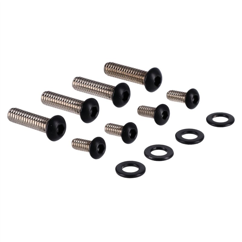 cafe 4 racer - Screws4Bikes LA.HD.1.swm Sada šroubů pro spínače řídítek matná černá – HD Softail 18-24, Touring 17-25 - Screw4bikes Šrouby & sety 