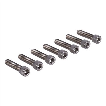 cafe 4 racer - Screws4Bikes MS.HD.3.swm Sada skrutiek motora matná čierna – HD Softail 89-98, Dyna 91-98 - Screw4bikes Šrouby & sety 