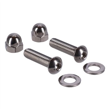cafe 4 racer - Screws4Bikes MS.HD.11.sw Sada skrutiek motora lesklá čierna – HD Touring 99-06 - Screw4bikes Šrouby & sety 