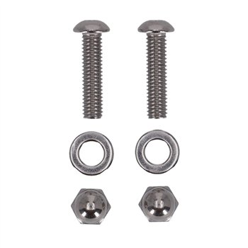 cafe 4 racer - Screws4Bikes FR.HD.3.va Sada šroubů pro stupačky Leštěné – HD stupačky s pánským uchycením - Screw4bikes Šrouby & sety 