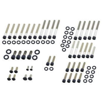 cafe 4 racer - Screws4Bikes SA.HD.1.sw Side Covers Bolt Kit Gloss Black – HD Softail 18-24 - Screw4bikes Screw nuts sets pins orings 