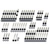 cafe 4 racer - Screws4Bikes MS.HD.17.swm Engine Bolt Kit Matte Black – HD V-Rod 02-17 - Screw4bikes Screw nuts sets pins orings 