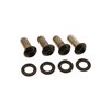 cafe 4 racer - Screws4Bikes FF.HD.9.sw Sada skrutiek predného blatníka lesklá čierna – HD Low Rider S 20-21 - Screw4bikes Šrouby & sety 