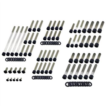 cafe 4 racer - Screws4Bikes LF.HD.2.swm Air Cleaner Bolt Kit Matte Black – HD Softail 18-23 - Screw4bikes Screw nuts sets pins orings 