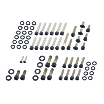 cafe 4 racer - Stainless Steel screw M6 10pcs flat head - Cafe4Racer Screw nuts sets pins orings 