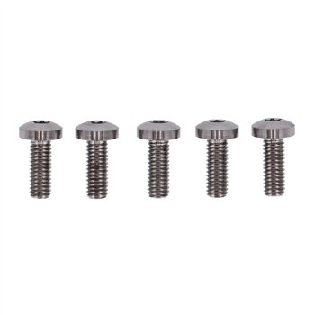 cafe 4 racer - Screws4Bikes BS.HD.2.T.na Sada zadných skrutiek na brzdové kotúče Titán Leštený – HD 92-24 - Screw4bikes Šrouby & sety 