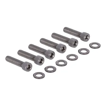 cafe 4 racer - Screws4Bikes FF.HD.9.sw Front Fender Bolt Kit Gloss Black – HD Low Rider S 20-21 - Screw4bikes Screw nuts sets pins orings 