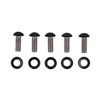 cafe 4 racer - Screws4Bikes DC.HD.2.sw Sada šroubů krytu Derby lesklá černá – HD Softail 00-18 - Screw4bikes Šrouby & sety 