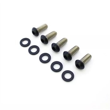 cafe 4 racer - Screws4Bikes FS.HD.4.swm Sada šroubů pro držáky blatníku matná černá – HD Softail 18-26 - Screw4bikes Šrouby & sety 
