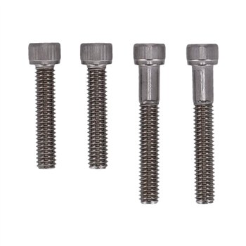 cafe 4 racer - Screws4Bikes LK.HD.4.va Sada šroubů pro horní svorku řídítek leštěná – HD Dyna 91-05, Sportster 91-22 - Screw4bikes Šrouby & sety 