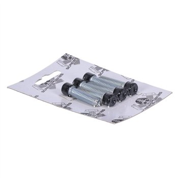 cafe 4 racer - Screws4Bikes GK.HD.3.sw Predné vidlicové držiaky skrutková sada lesklá čierna – HD Softail 18-24 - Screw4bikes Šrouby & sety 