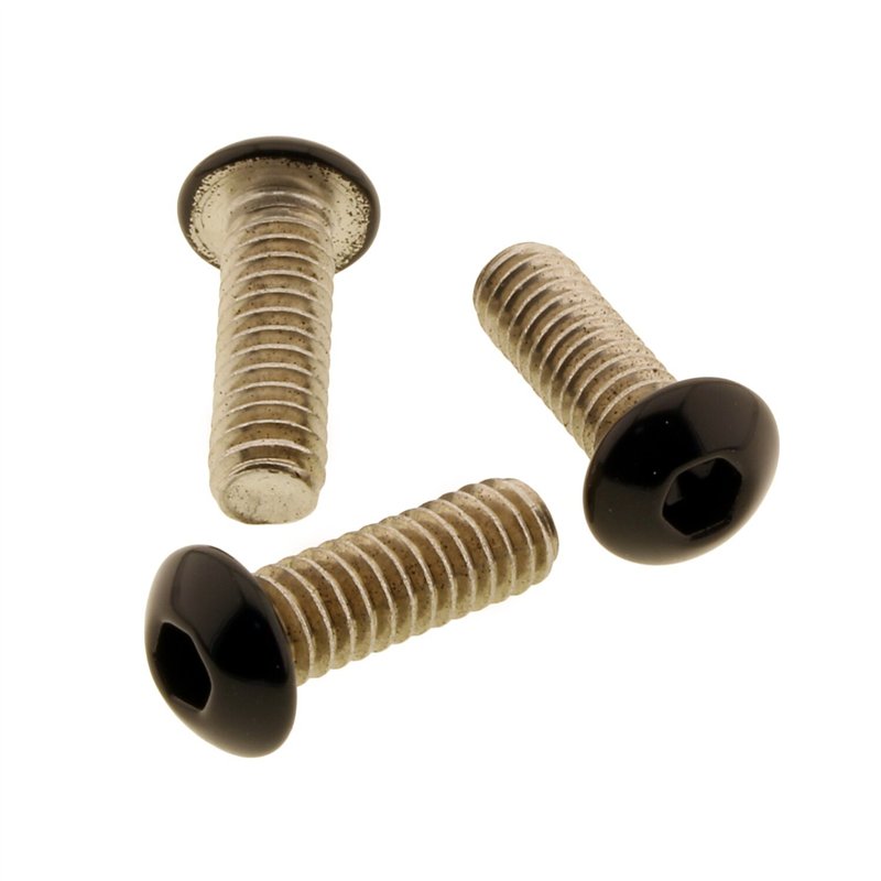 cafe 4 racer - Screws4Bikes SA.HD.1.sw Sada šroubů krytů boků lesklá černá – HD Softail 18-24 - Screw4bikes Šrouby & sety 