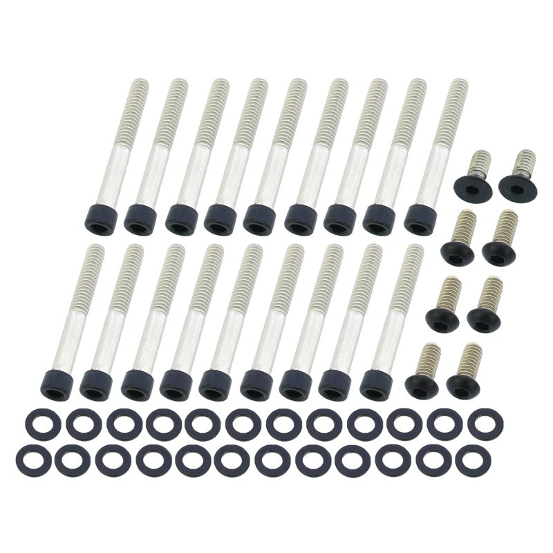 cafe 4 racer - Screws4Bikes PC.HD.6.swm Primary Cover Bolt Kit Matte Black – HD Sportster 04-20 - Screw4bikes Screw nuts sets pins orings 