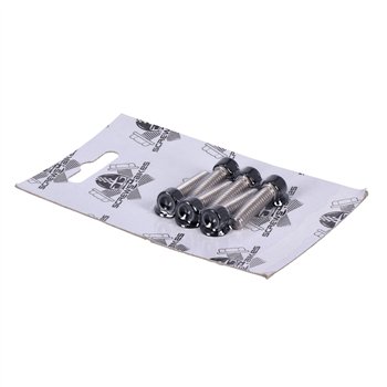 cafe 4 racer - Stainless Steel nut M6 10pcs with nylon inserts - Cafe4Racer Screw nuts sets pins orings 