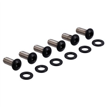 cafe 4 racer - Screws4Bikes LK.HD.4.va Sada šroubů pro horní svorku řídítek leštěná – HD Dyna 91-05, Sportster 91-22 - Screw4bikes Šrouby & sety 