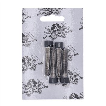 cafe 4 racer - Screws4Bikes FF.HD.2.sw Front Fender Bolt Kit Gloss Black – HD Sportster 48 10-23 - Screw4bikes Screw nuts sets pins orings 