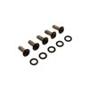 cafe 4 racer - Screws4Bikes DC.HD.3.swm Derby Cover Bolt Kit Matte Black – HD Softail 19-26 - Screw4bikes Screw nuts sets pins orings 