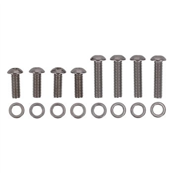 cafe 4 racer - Screws4Bikes FS.HD.2.va Súprava skrutiek na držiaky blatníka leštená – HD Softail 07-17 - Screw4bikes Šrouby & sety 