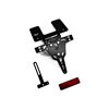 cafe 4 racer - Zieger 10000312 License Plate Bracket Pro Black – Kawasaki ER-6 09-11 - Zieger License plate holders 