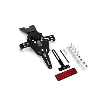 cafe 4 racer - HIGHSIDER AKRON-RS PRO for Kawasaki ZX-6R 03-04 / Z 750 04-06 / Z 1000 03-06, incl. license plate light - Highsider License plate holders 4054783616572