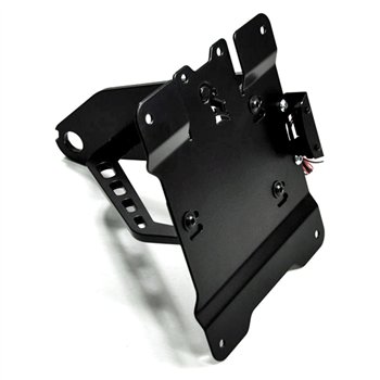cafe 4 racer - Zieger 10000365 License Plate Bracket Pro Black – Triumph Speed 11-15 - Zieger License plate holders  