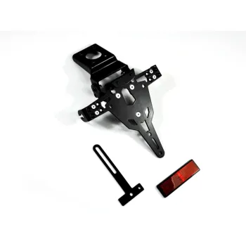 cafe 4 racer - Highway Hawk Rear tire license plate holder chrome - Highway Hawk License plate holders  4054783091881