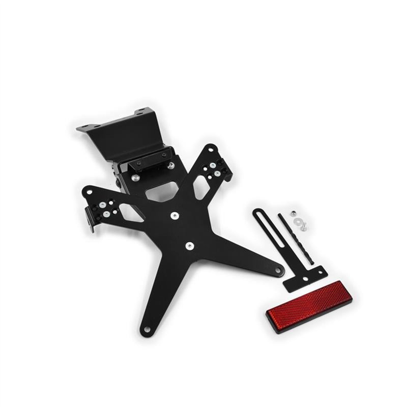cafe 4 racer - Zieger 10006595 License Plate Bracket X-Line Black – Triumph Speed 11-15 - Zieger License plate holders 