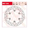 TRW Lucas Brake disc MST206, rigid