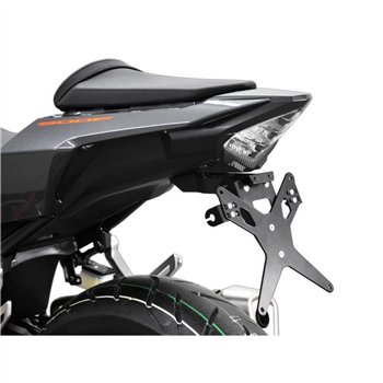 cafe 4 racer - License Plate Holder CF MOTO CF MOTO 450 SR 23- adjustable black incl. reflector holder - HS MOTO Germany License plate holders 4255679203917