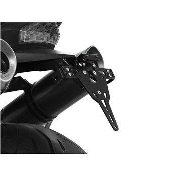 cafe 4 racer - Zieger, under fender license plate bracket kit. X-Line4 - Zieger License plate holders 