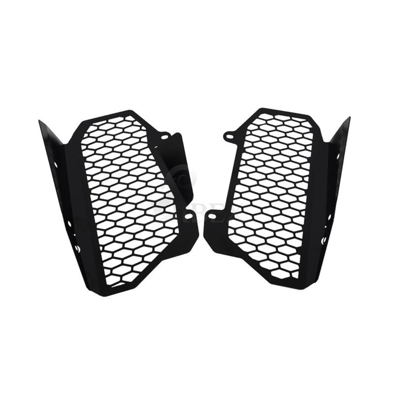 cafe 4 racer - Zieger 10001872 Radiator Cover 1 Black – Honda CRF 1000 16-19 - Zieger Radiator Cover 