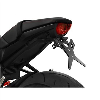 cafe 4 racer - Držiak ŠPZ KTM X-Line KTM RC 125 / 390 22-24 Čierny Nastaviteľný T-Kus - HS MOTO Germany Držiaky ŠPZ a príslušenstvo 4255679206970
