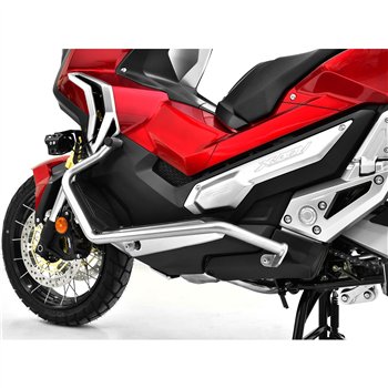 cafe 4 racer - Zieger 10004747 Crash Bar Silver – Honda X-ADV 750 17-20 - Zieger Crash Bars 