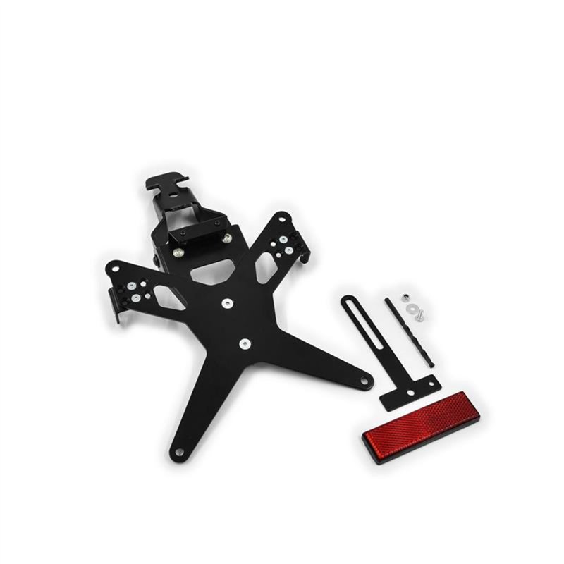 cafe 4 racer - Zieger 10006511 License Plate Bracket X-Line Black – Honda CBR 1000 10-16 - Zieger License plate holders 