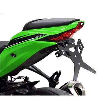 cafe 4 racer - Sada držiaka ŠPZ DUCATI Hypermotard 950 19-24 nastaviteľná vrátane držiaka odrazky KZB - HS MOTO Germany Držiaky ŠPZ a príslušenstvo 4251352670793