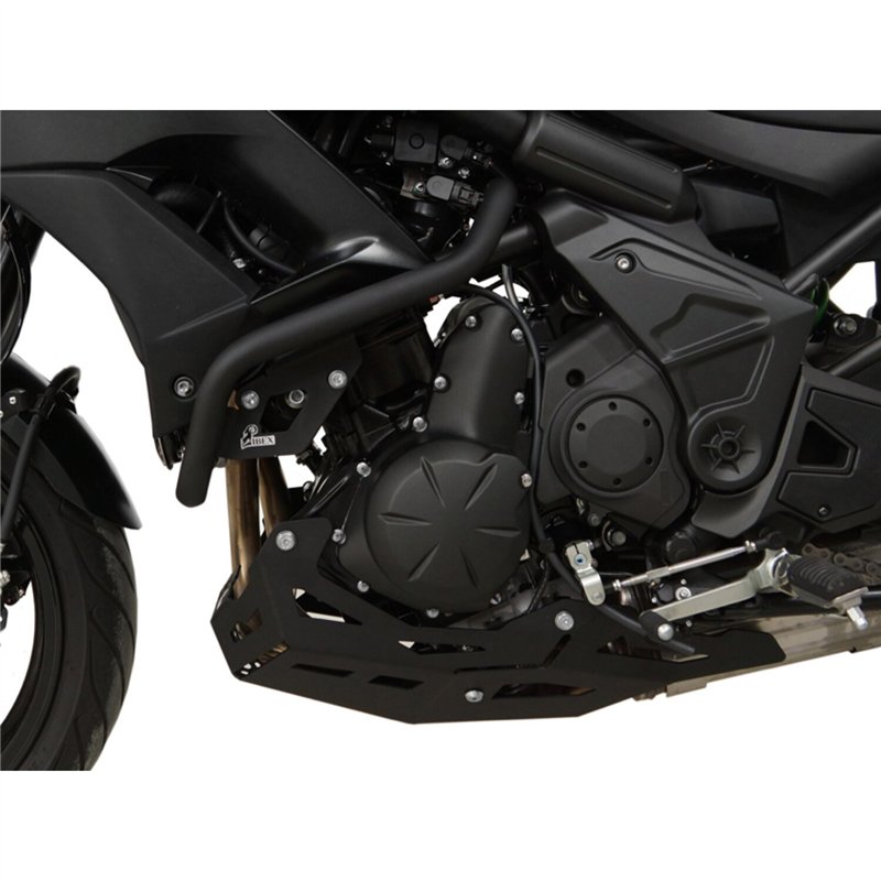cafe 4 racer - Zieger 10001937 Crash Bar Black – Kawasaki Versys 650 15-21 - Zieger Crash Bars 