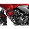 cafe 4 racer - Zieger 10001929 Crash Bar Black – Honda CBF 1000 12-16 - Zieger Crash Bars 